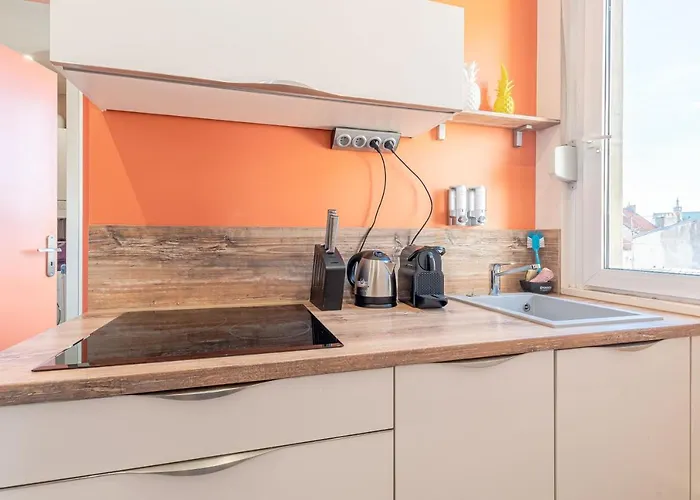 Le Maginot - Magnifique De 75m2 - Deux - 4 Lits Simple -position Centre Ville, Pompidou, Nouvelle - 2 A 4 Personnes Metz