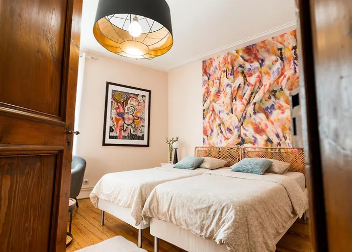 Appartement Le Maginot - Magnifique De 75m2 - Deux - 4 Lits Simple -position Centre Ville, Pompidou, Nouvelle - 2 A 4 Personnes