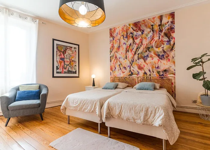 Le Maginot - Magnifique De 75m2 - Deux - 4 Lits Simple -position Centre Ville, Pompidou, Nouvelle - 2 A 4 Personnes Metz